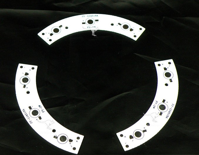 (image for) 3W 5W 6W Arc LED High Power Ceiling Aluminum Plate Can Be Composed 240-150mm Annular Diameter